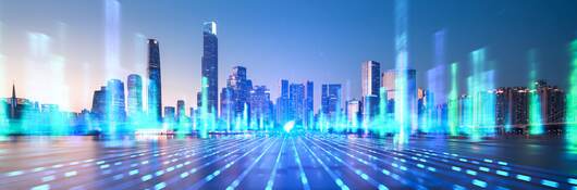 Digital urban skyline